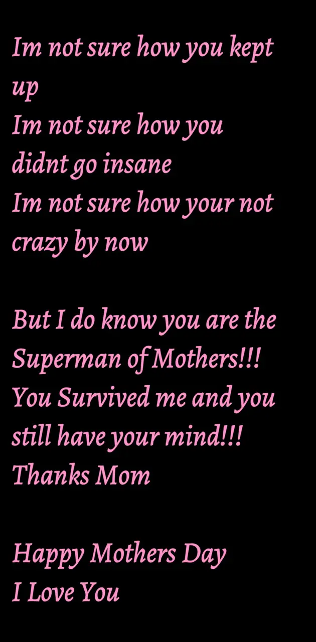 Superman of moms
