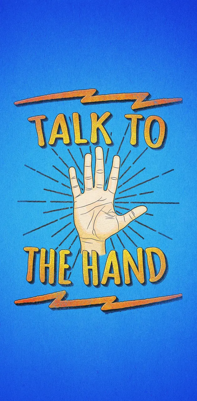 Blue Hand Talk