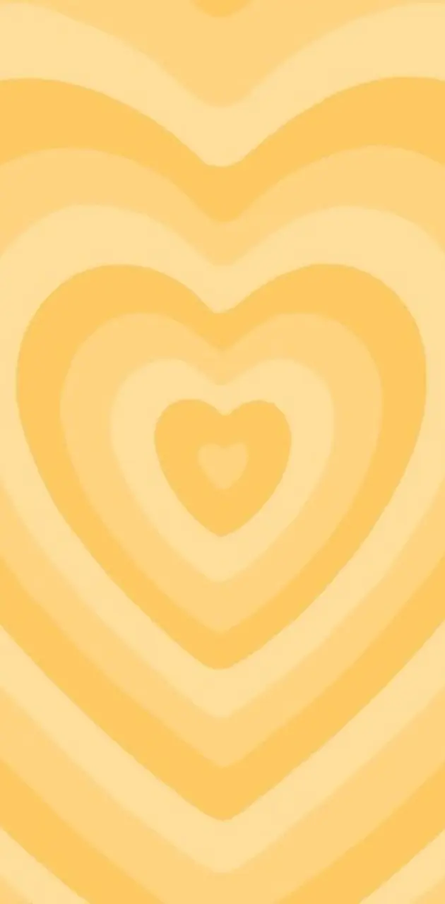 Yellow heart wallpaper