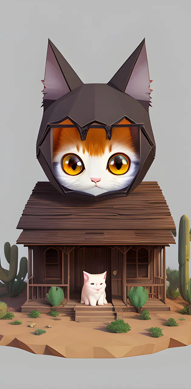 cat 😺 house