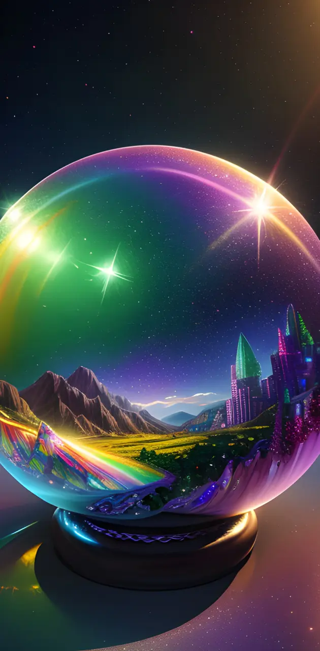 Sphere magic landscape