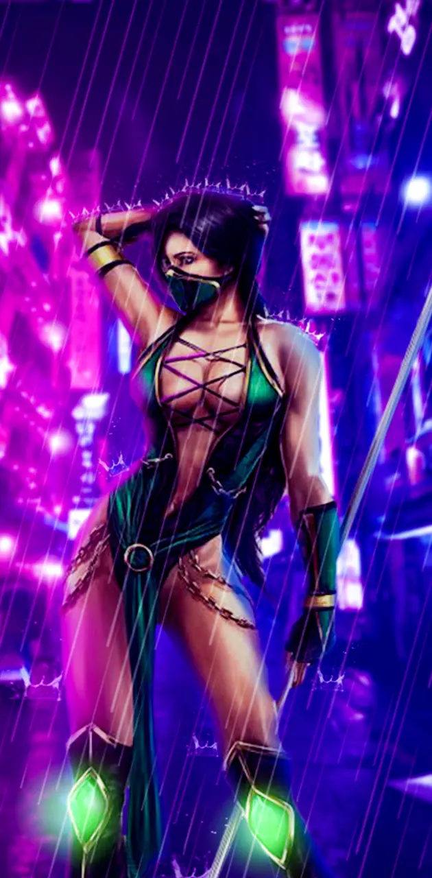 Cyberpunk Girl wallpaper by Khaled_Noor - Download on ZEDGE™