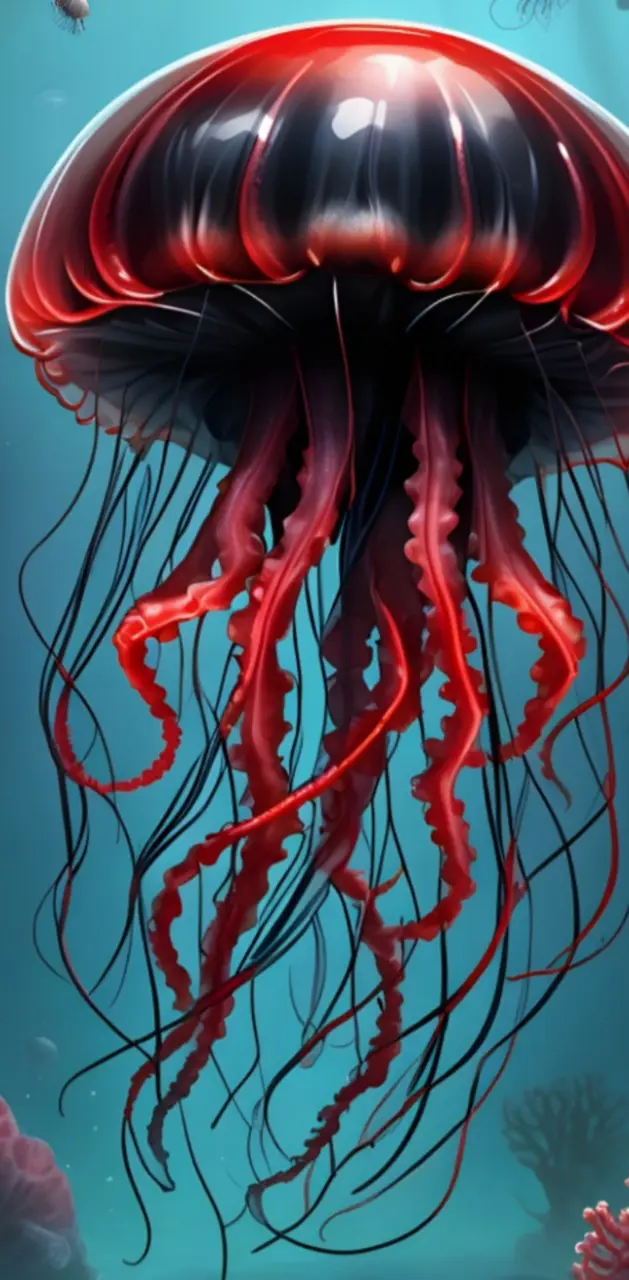 Red Jellyfish 