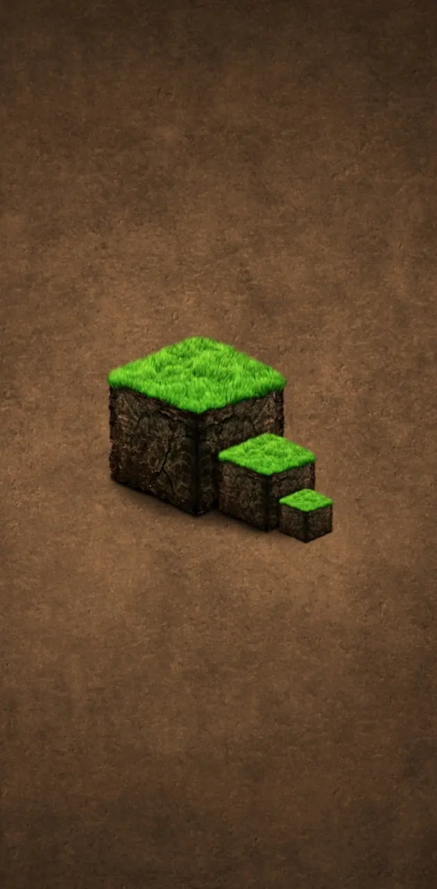 minecraft grass block background