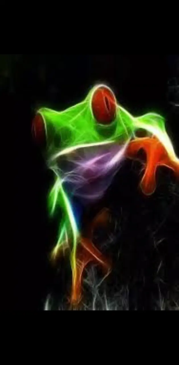 neon frog