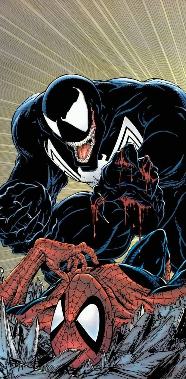 Venom and Spiderman