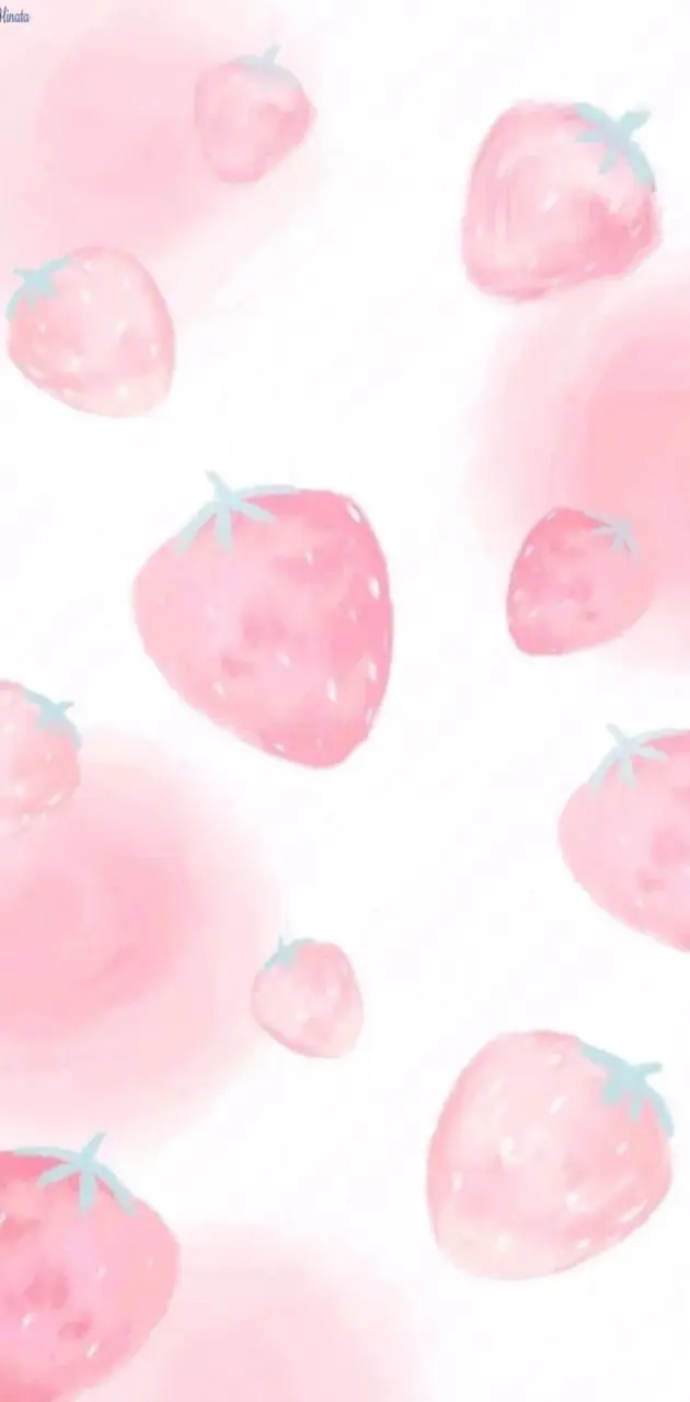 Pink Strawberries