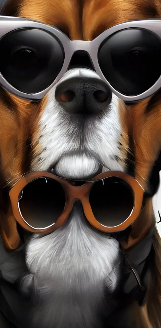 Dogs Wearing Sunglasse