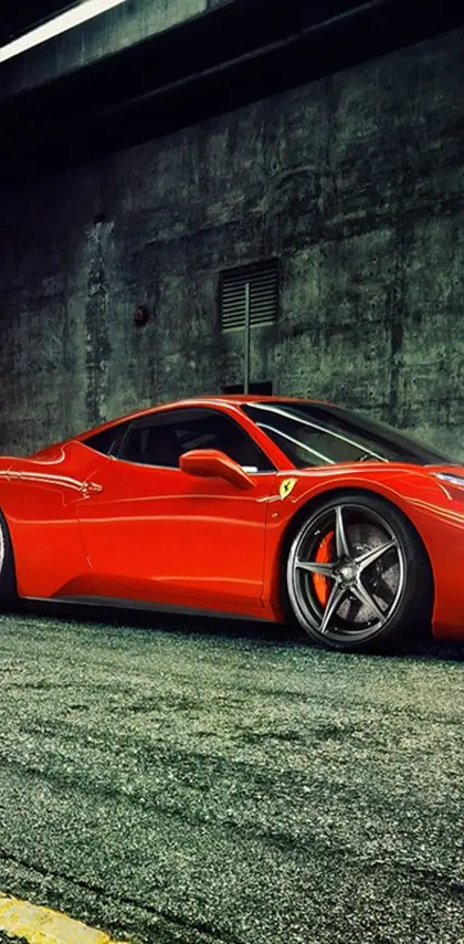 Red Ferrari