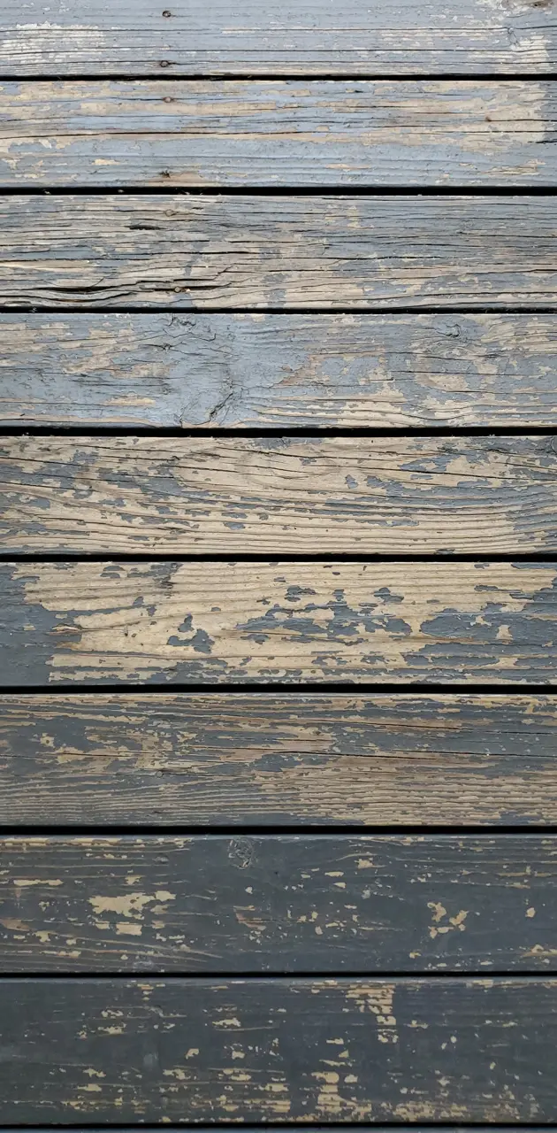 Planks painted wood