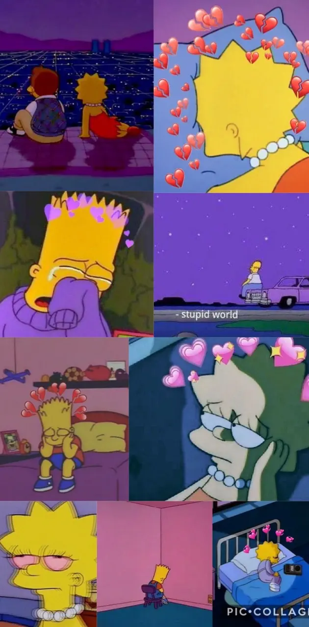 Sad Bart n Lisa