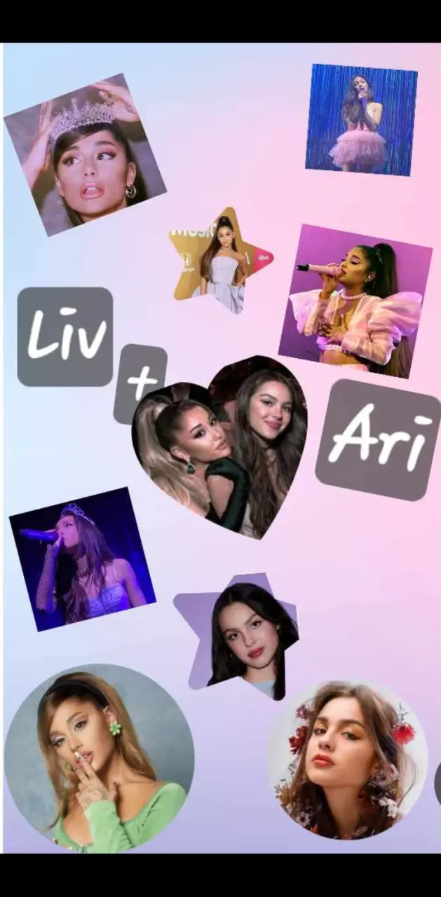 Ariana Grande and Olivia Rodrigo wallpaper