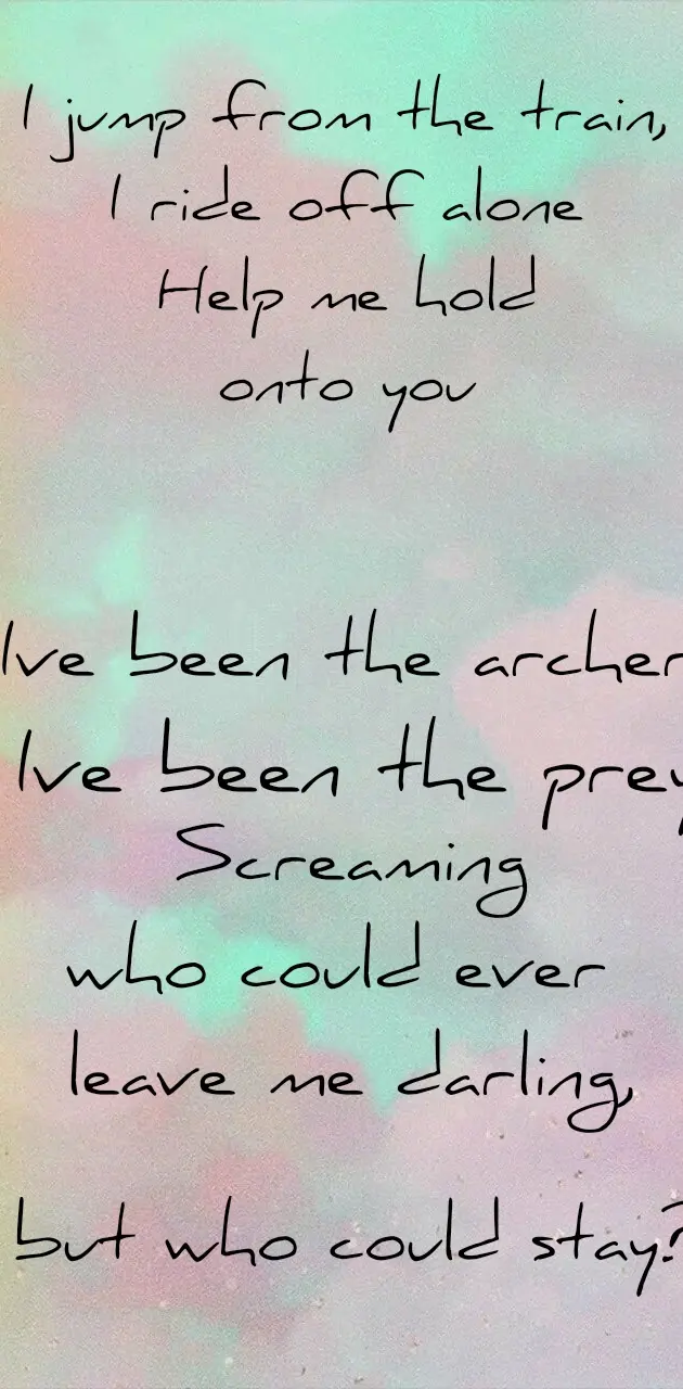 Archer lyrics