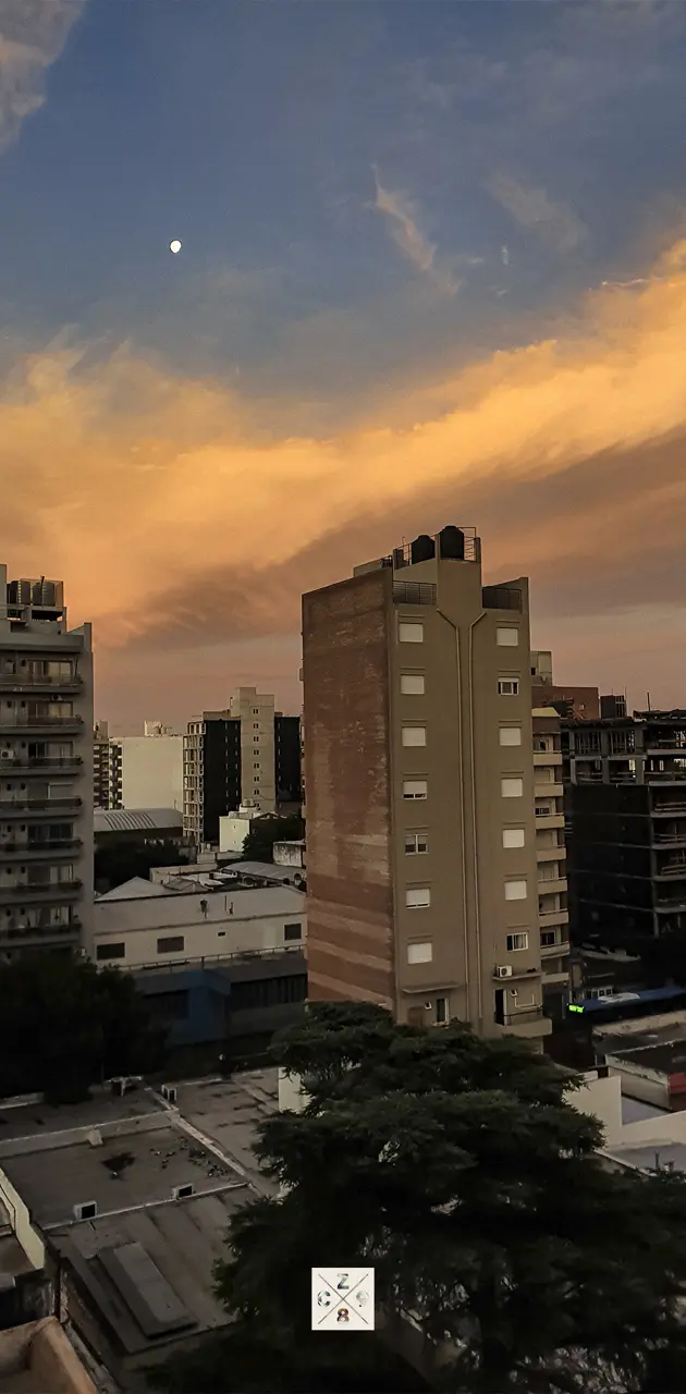City sunset