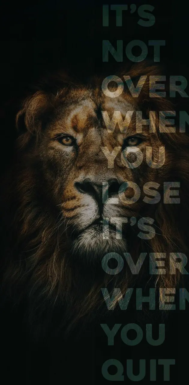 Motivational Lion