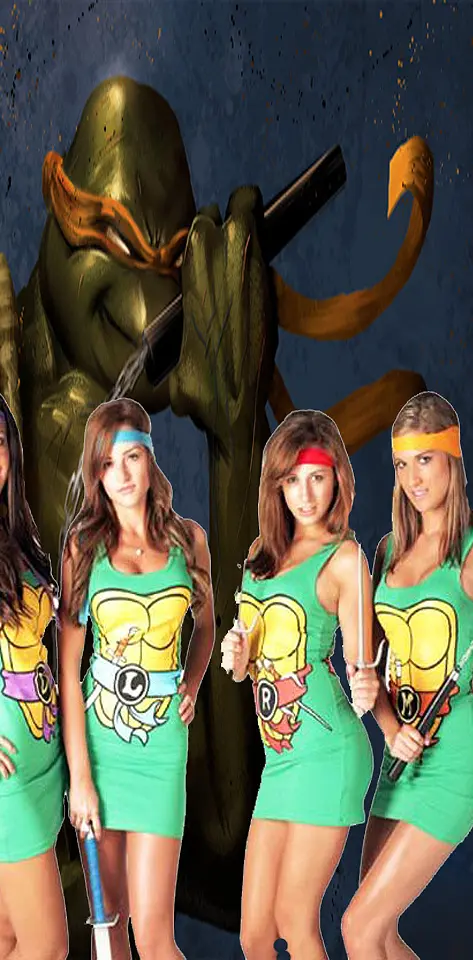 girl tmnt …  Teenage mutant ninja turtles party, Ninja turtle