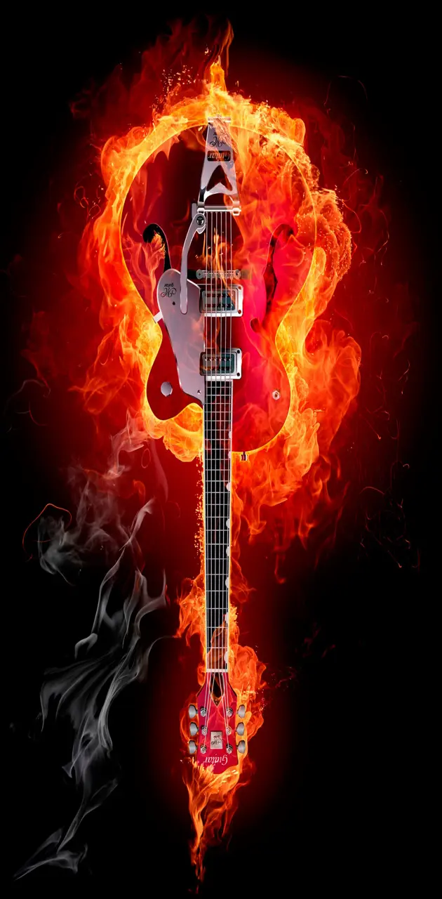 Guitar fire