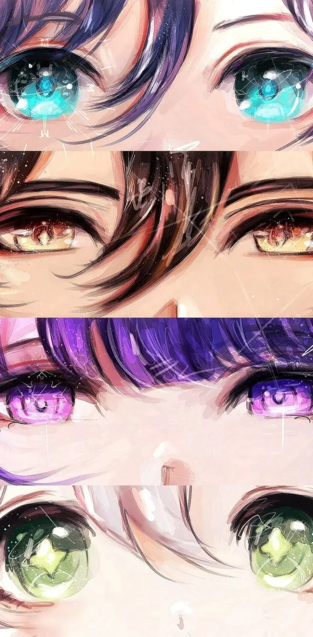 Anime eyes wallpaper by Wolverinebaba - Download on ZEDGE™