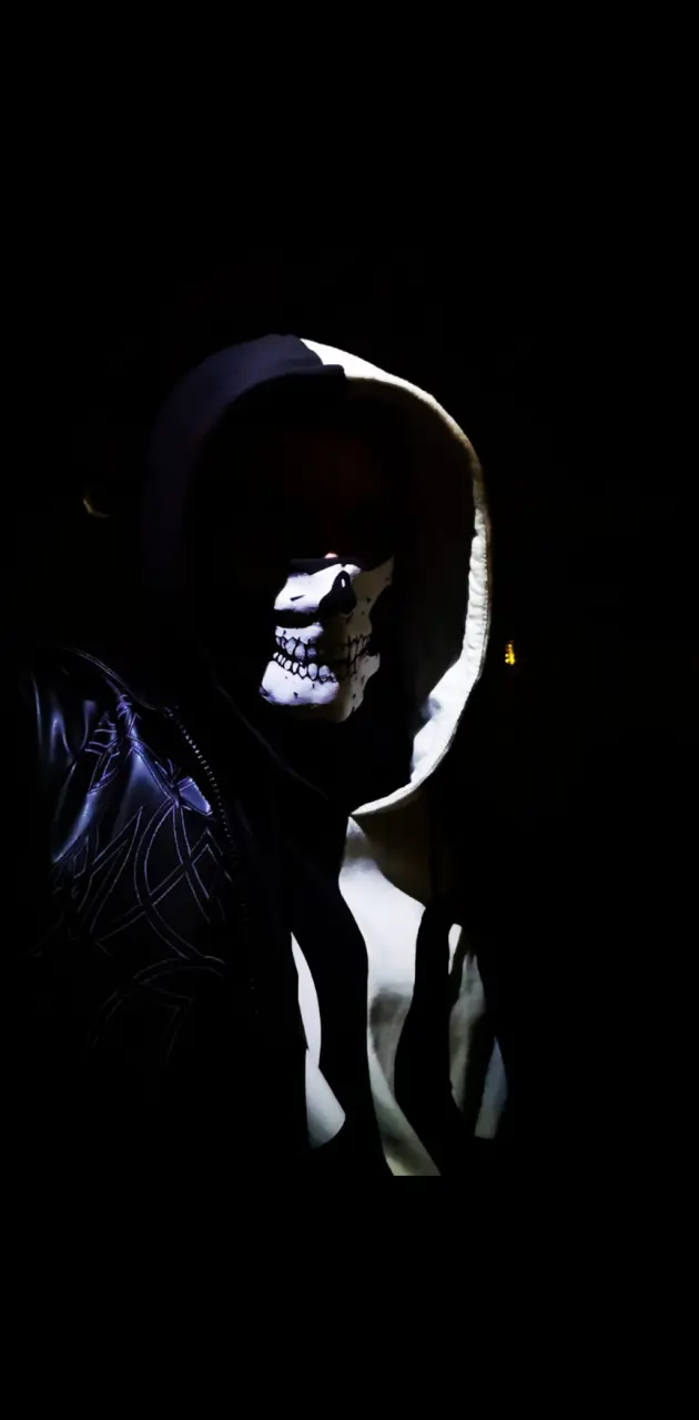Skeleton Mask Dark