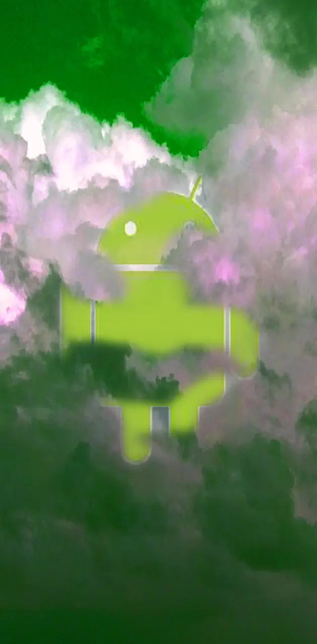 Droid At Clouds