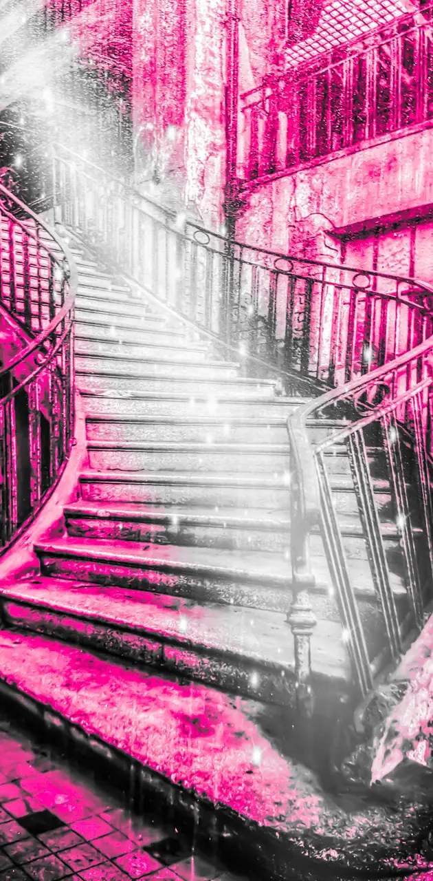 Pink Staircase