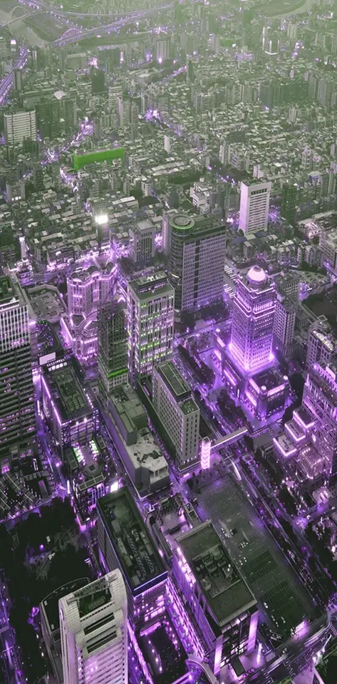 purple city