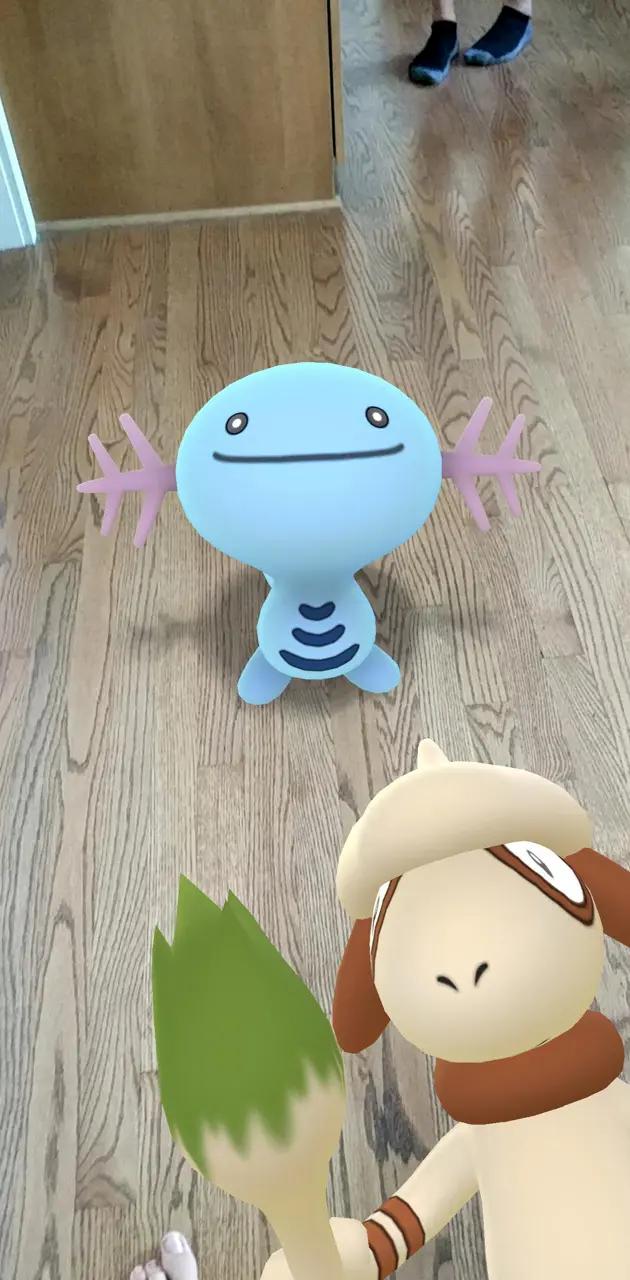 Wooper and Smeargle