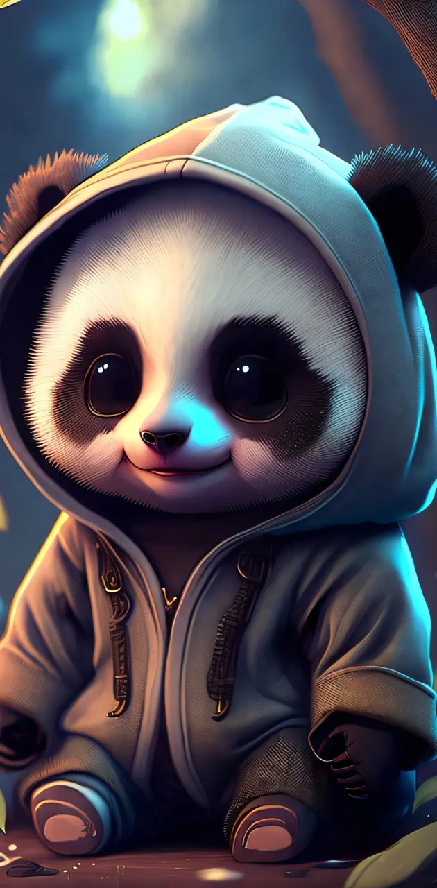 Cute Panda 4k