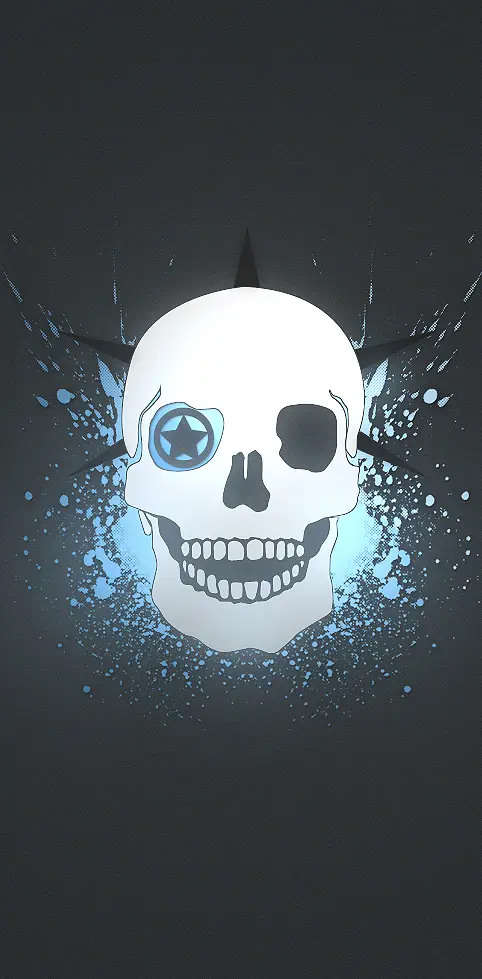 Skull Star Neon
