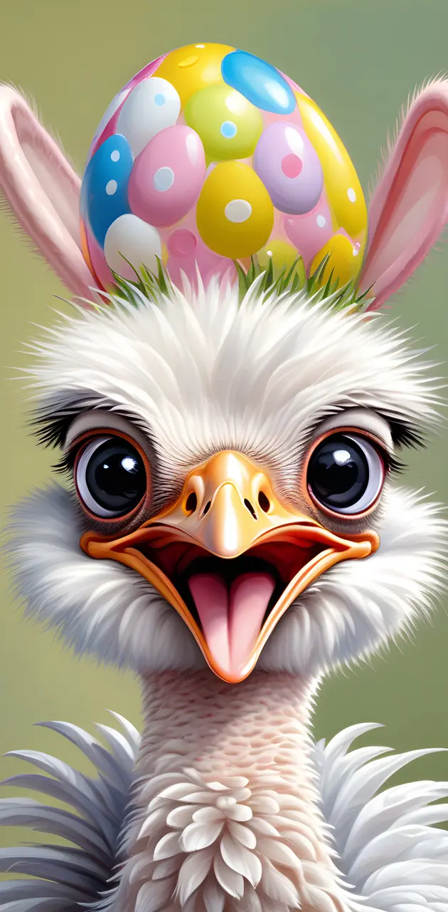 Easter Ostrich