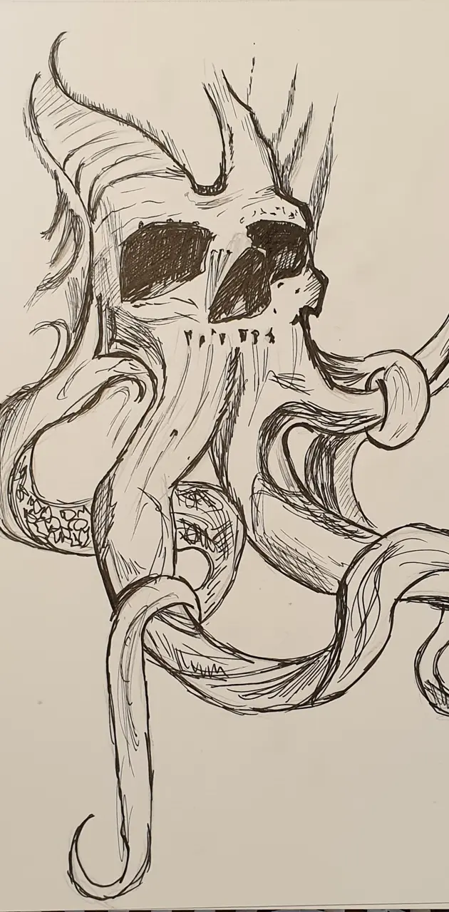 Skull squid