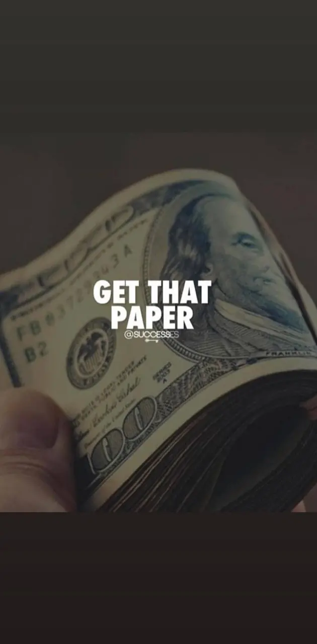 Get that paper