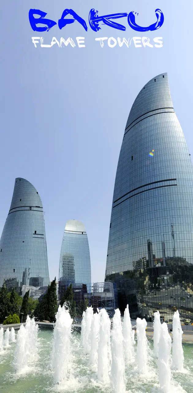 Baku flame towers