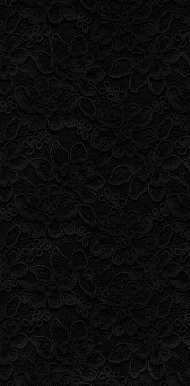 Black Floral Lace