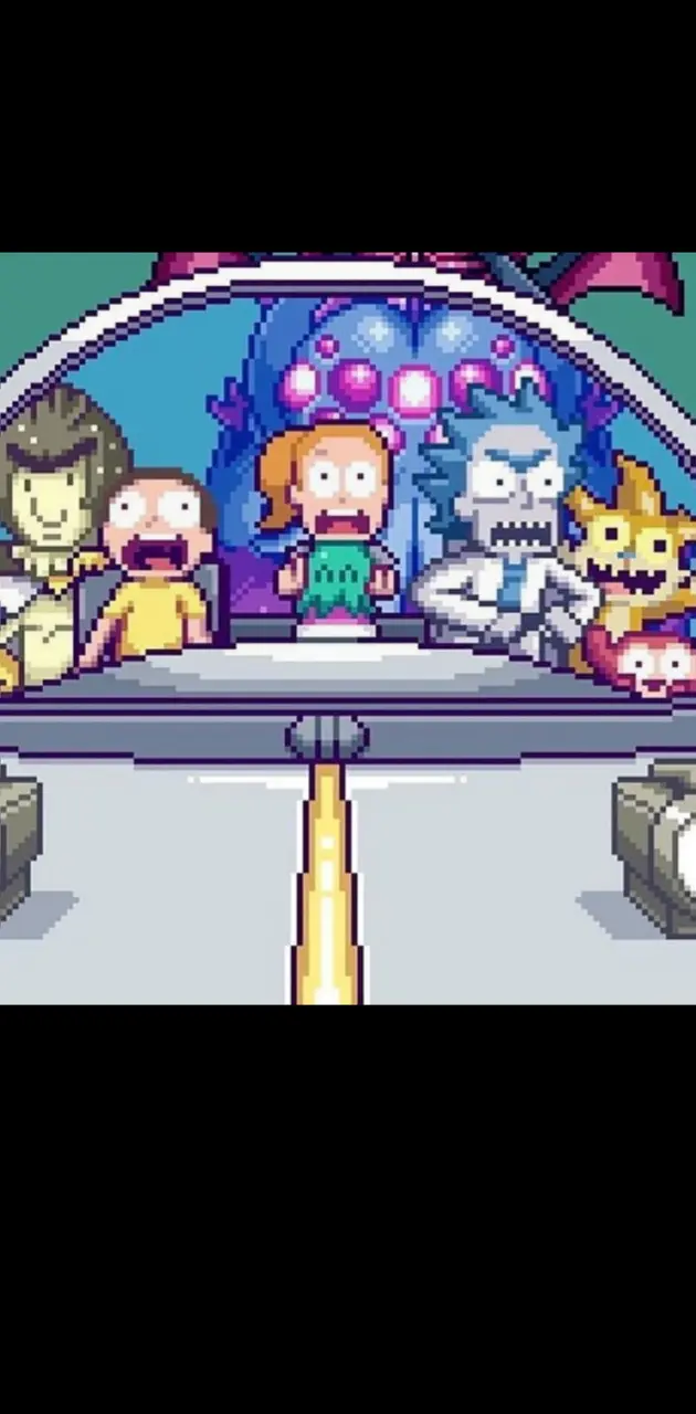 Pixel Rick and Morty