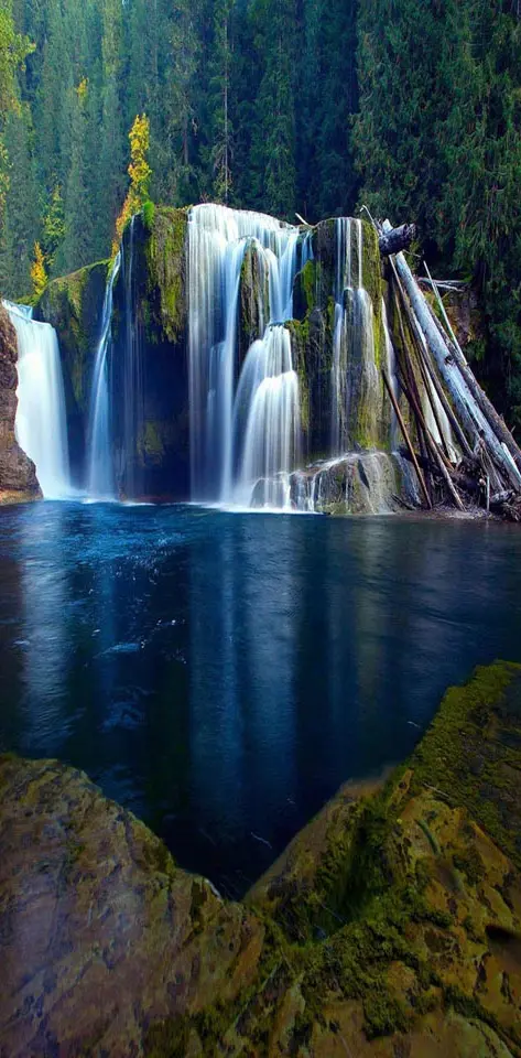 River waterfall