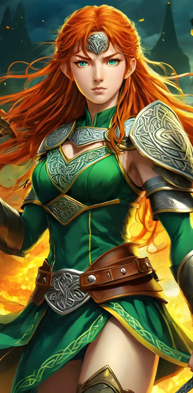 Anime/Irish Warrior Queen - AI