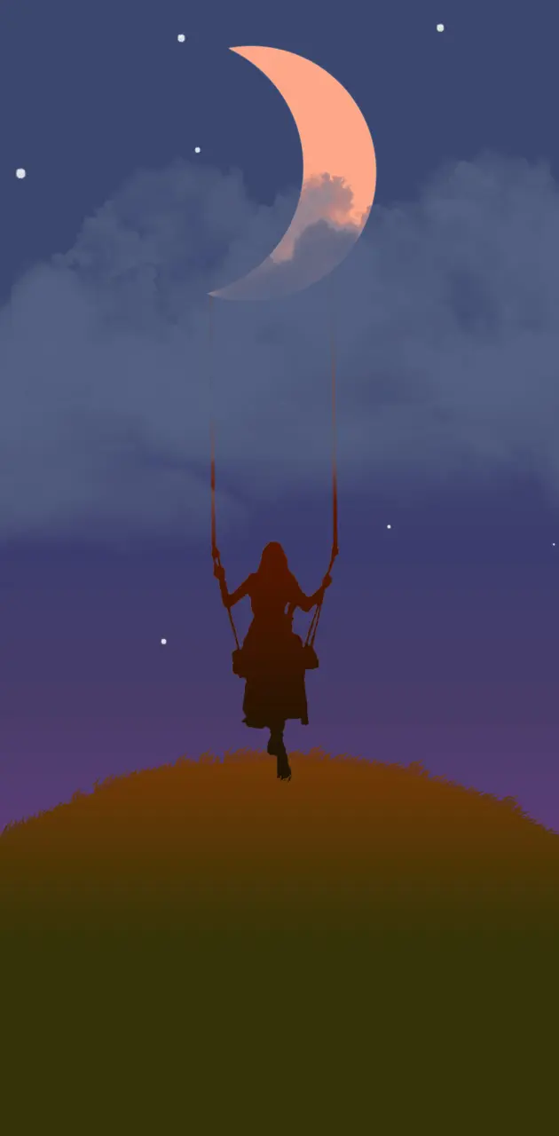 Swing under the moon