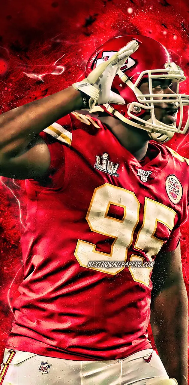 Download Chris Jones Kansas City Chiefs Wallpaper