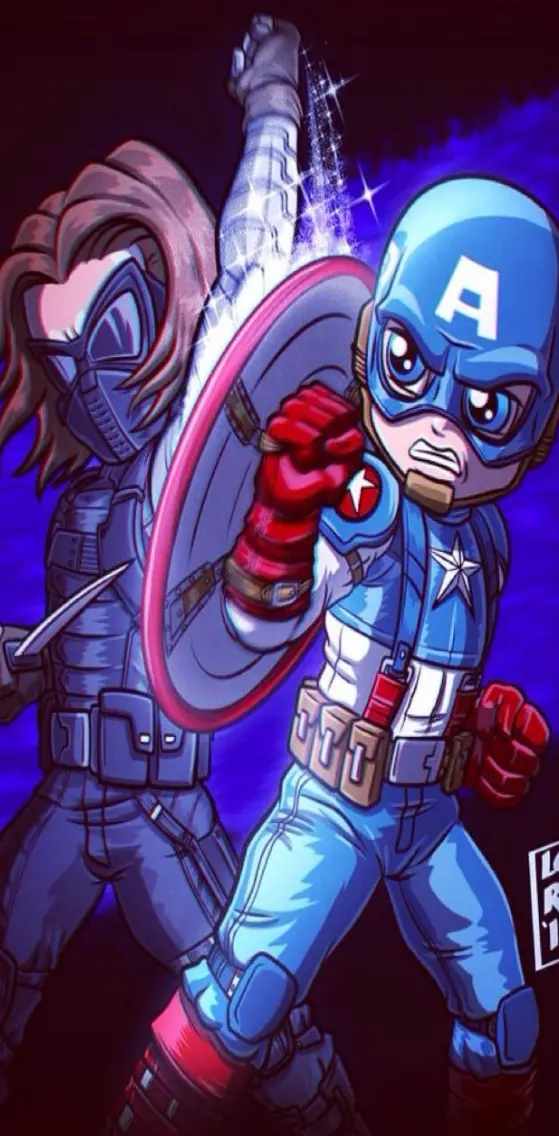 Cap America vs Bucky