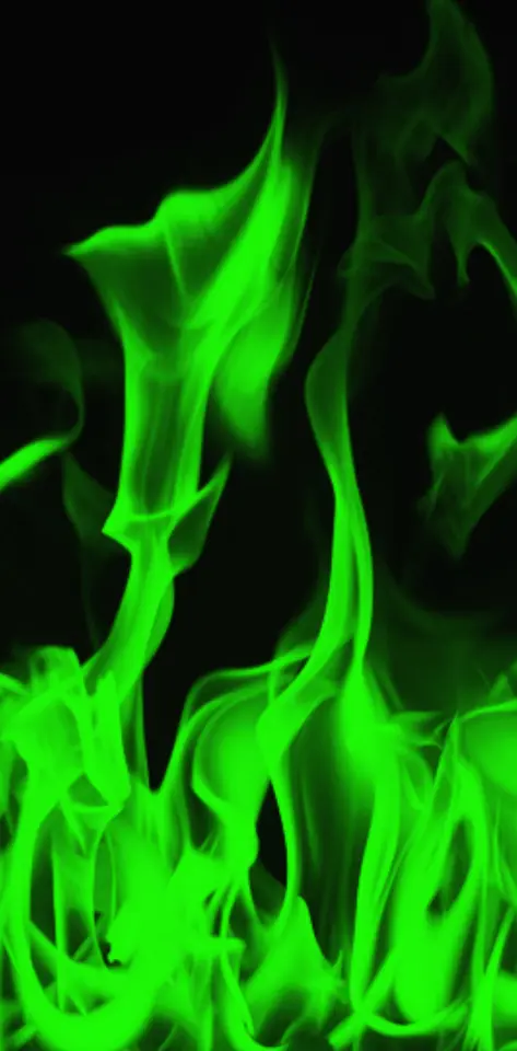cool green fire backgrounds