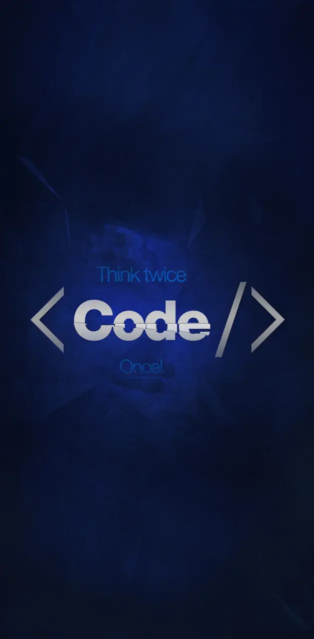 code once