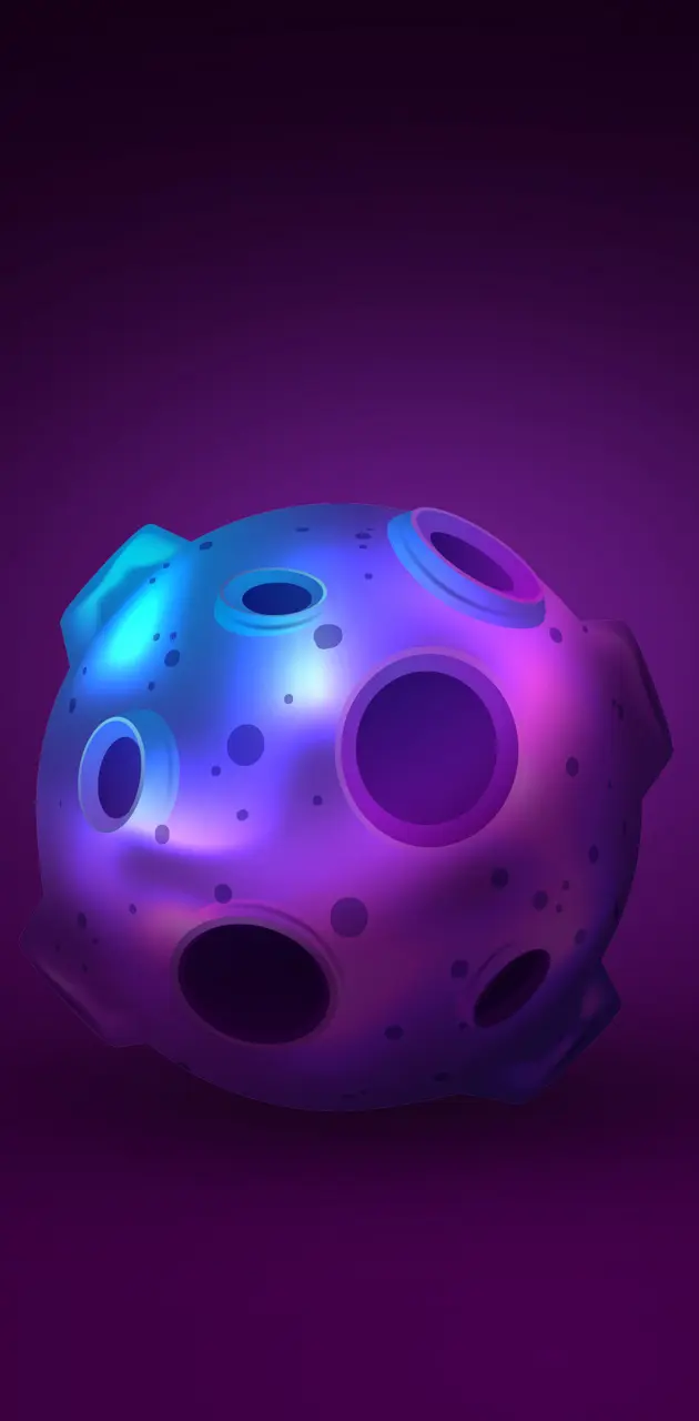 Purple ball