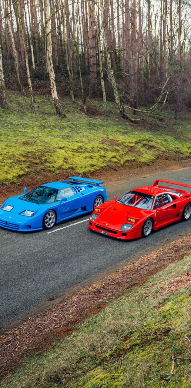 Bugatti and Ferrari