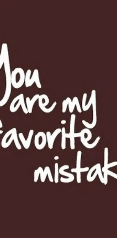 My Mistake Hd