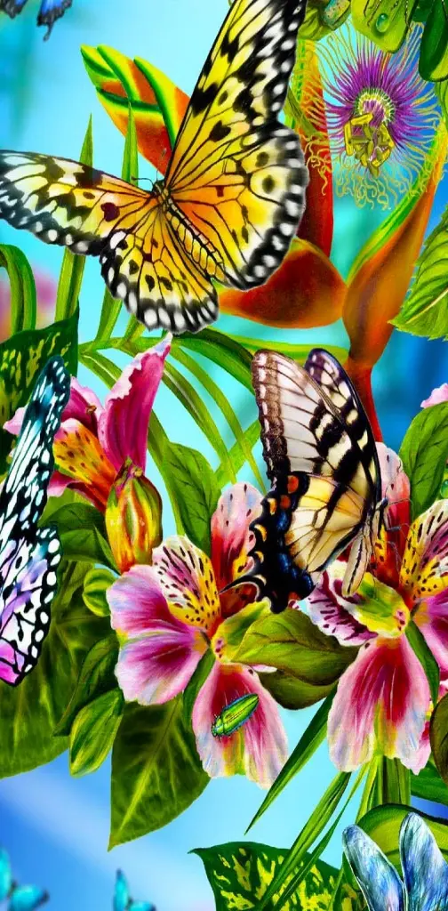 Butterflies Abstract