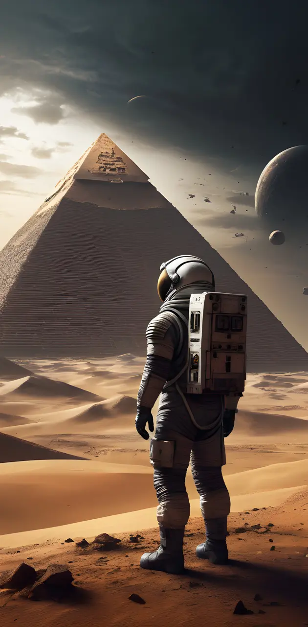 Astronaut in Giza