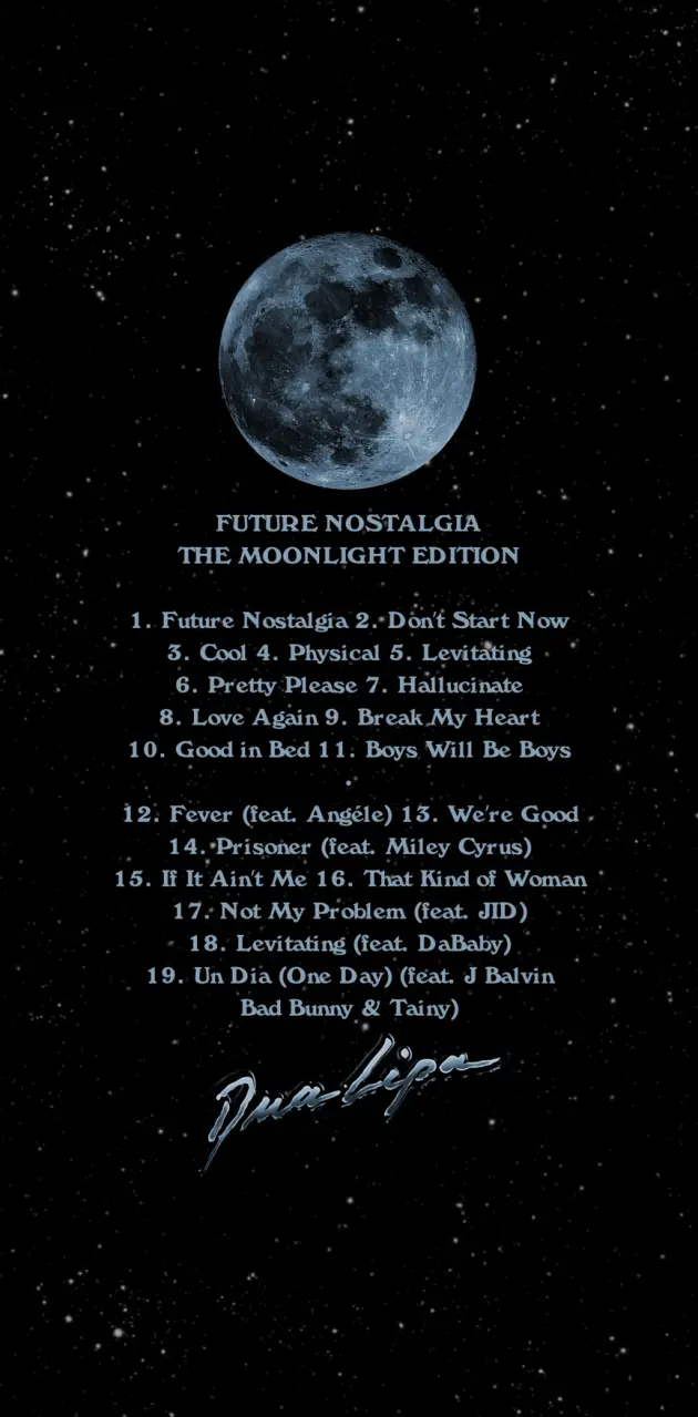 Moonlight Tracklist