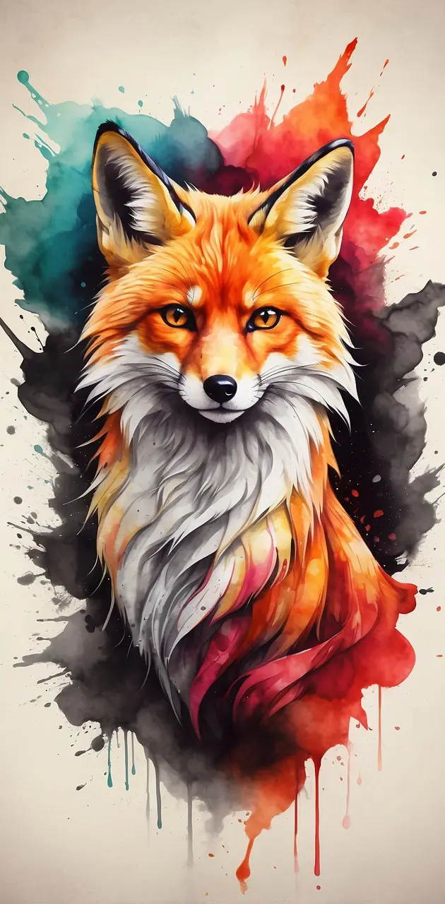 fox face logo