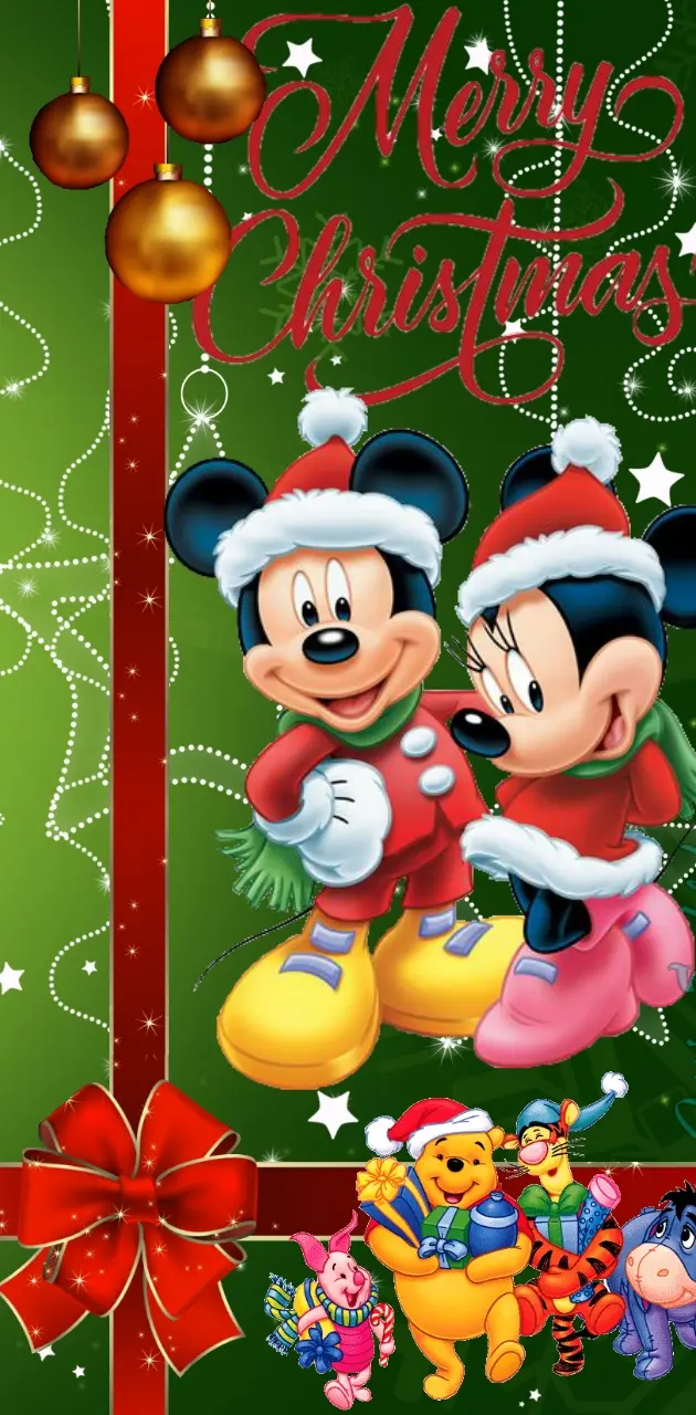 Mickey Christmas wallpaper by demonicangel89 - Download on ZEDGE™ | ee6c